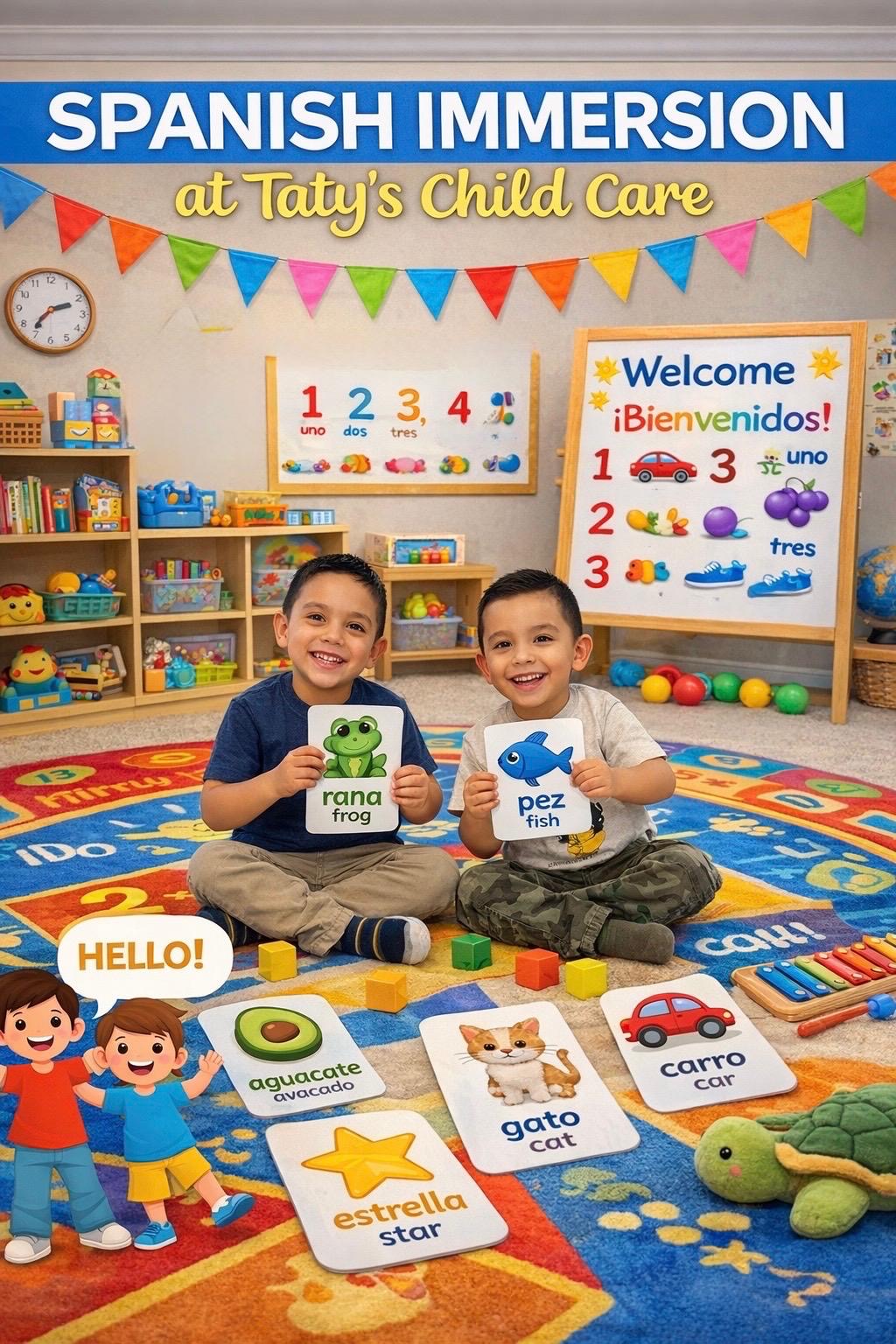 Cozy reading corner with play tent